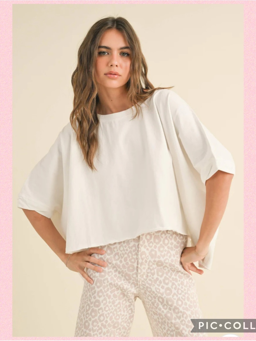 💖Miou Muse Bye & Wash Oversized Top💖